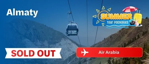 AUG DEP: Almaty Tour Package 