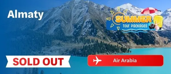 JULY DEP: Almaty Tour Package 