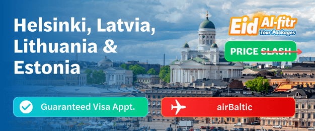 Baltic Capitals with Helsinki Tour Package