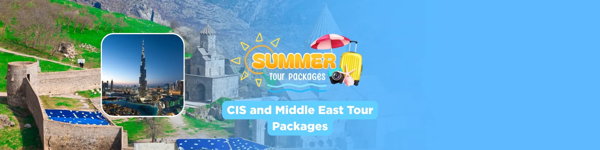 CIS and Middle East Tour Package