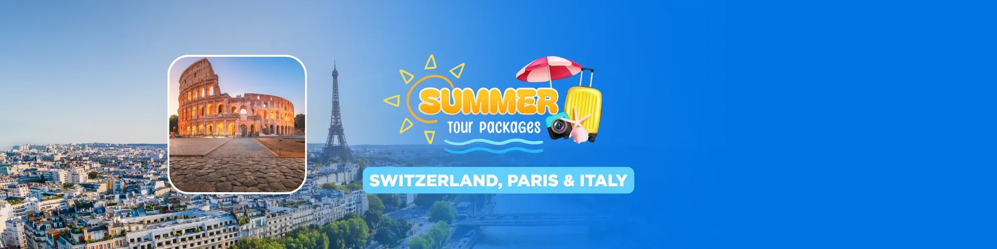 SWITZERLAND, PARIS & ITALY