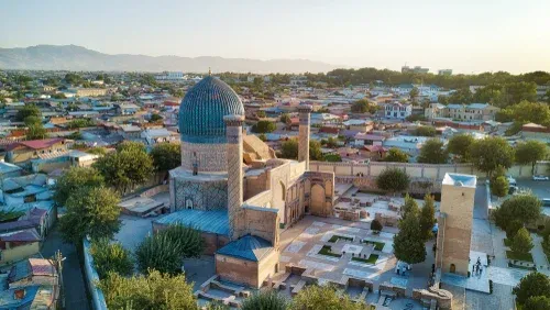 Day 3: Transfer to Samarkand | Samarkand City Tour | Paper Factory Visit