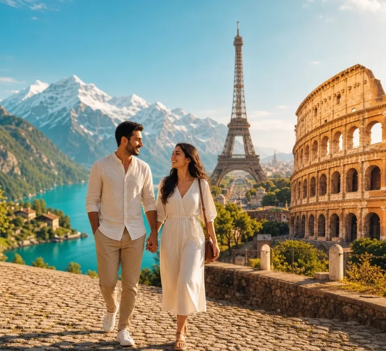 Paris, Italy & Switzerland
