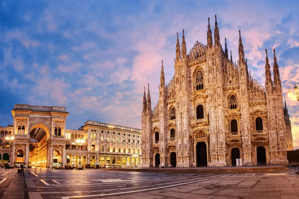 Transfer to Milan | Milan City Tour | Check in