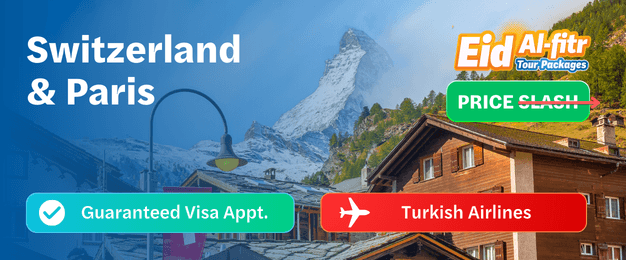 Paris & Switzerland Tour Package Group 2 