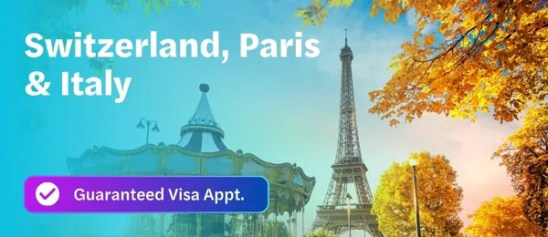 Switzerland, Paris & Italy
