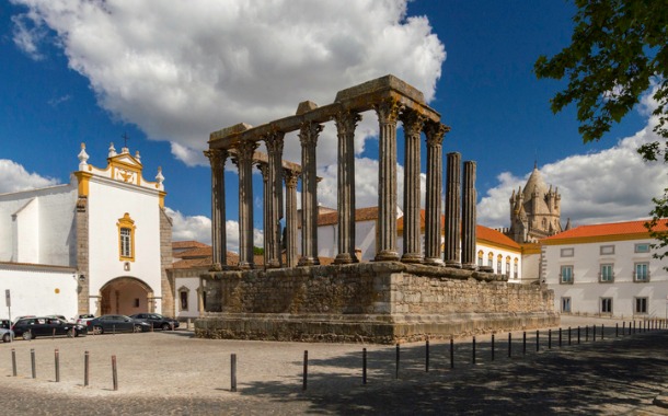 Transfer to Lisbon. Go on a guided city tour of Evora.