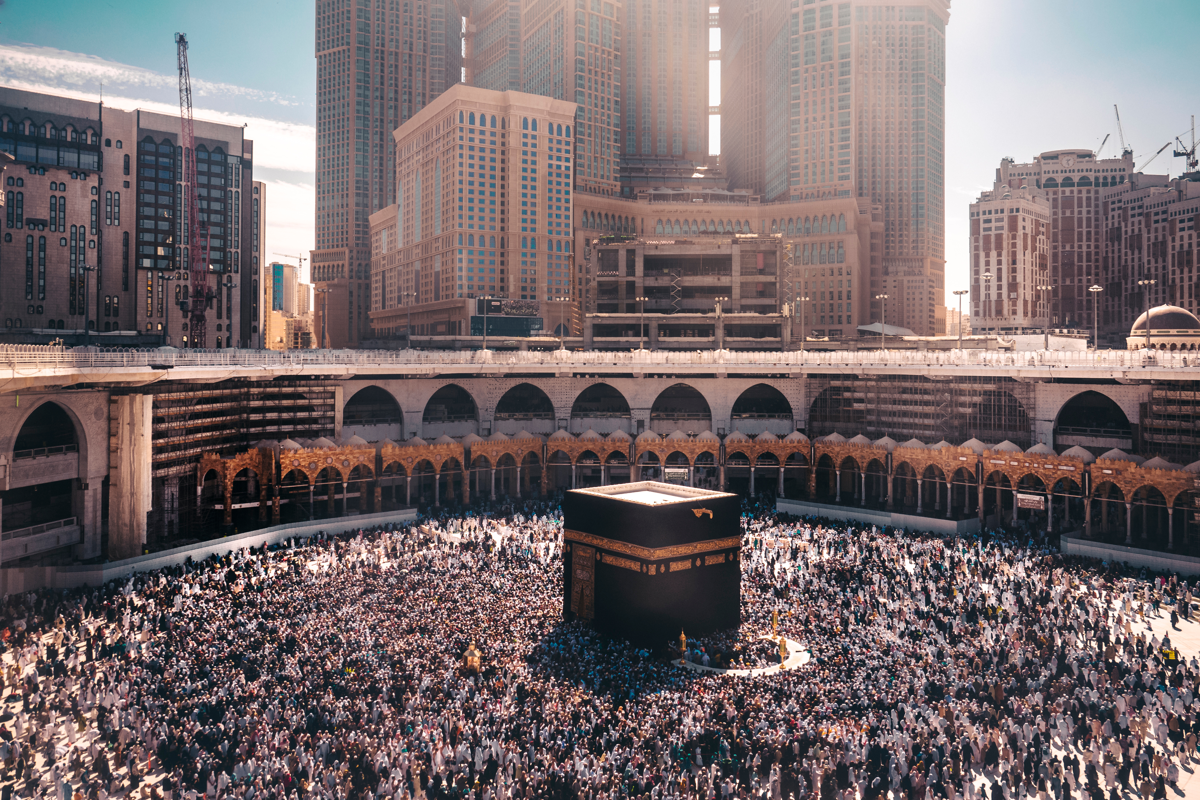 Prayer at the Holy Mosque - Mecca