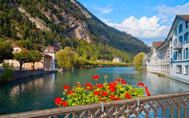 Interlaken in Switzerland